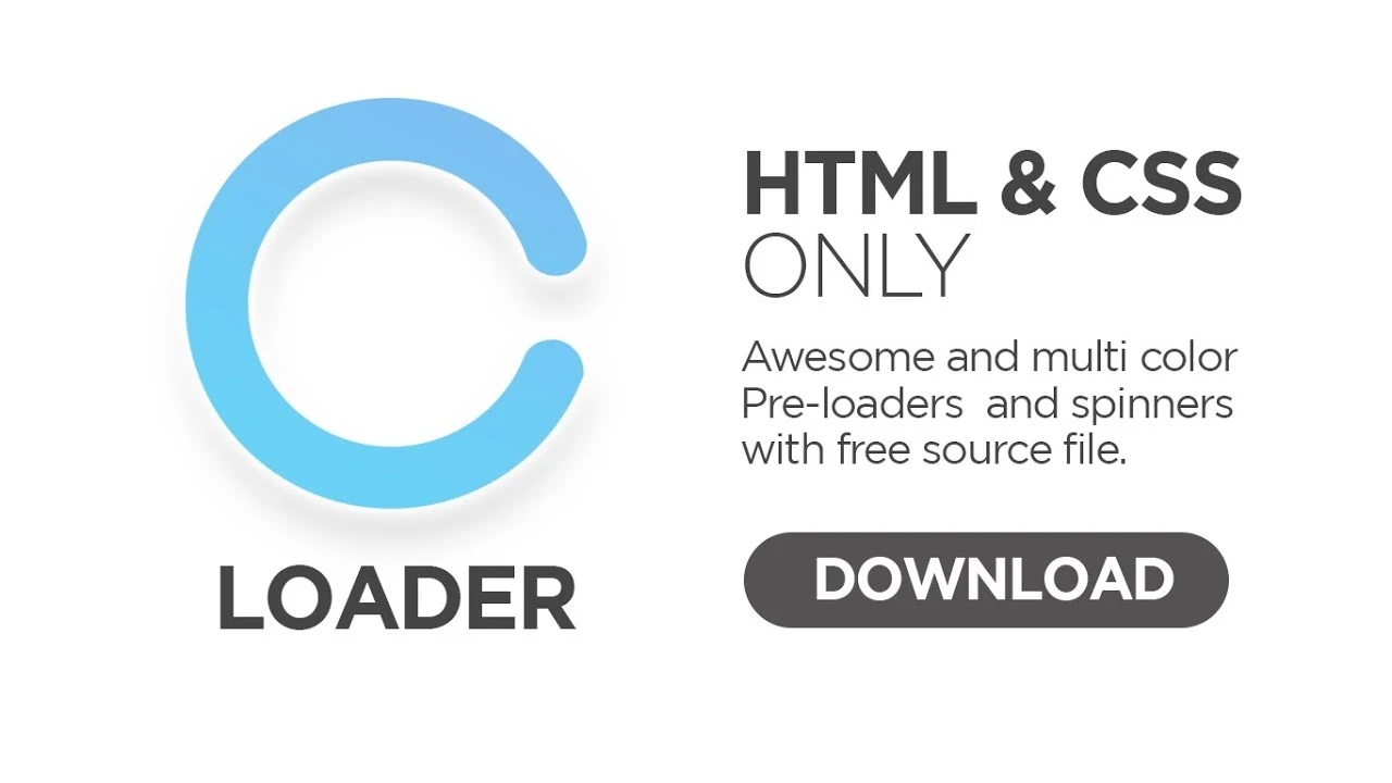How to create Pre-Loader / Spinner only using Html & CSS | Awesome Spinner